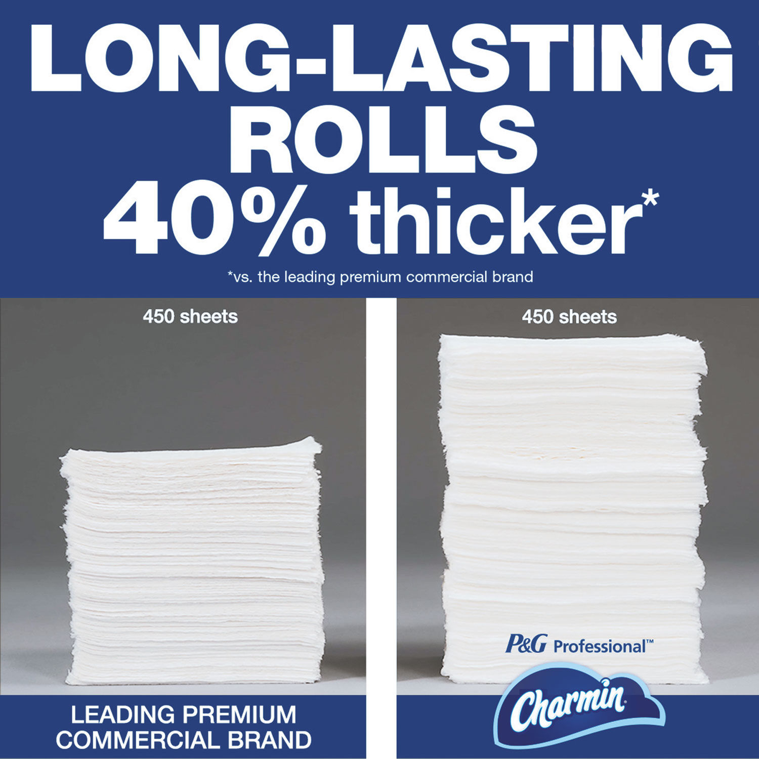 Commercial Bathroom Tissue by Charminandreg; PGC71693