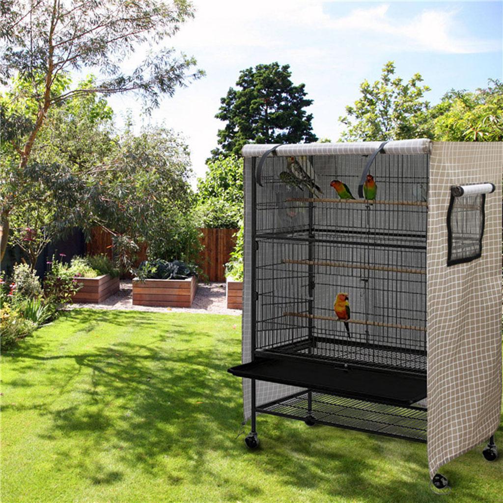 Universal Bird Cage Cover Windproof stickers Design for Parrot Budgies