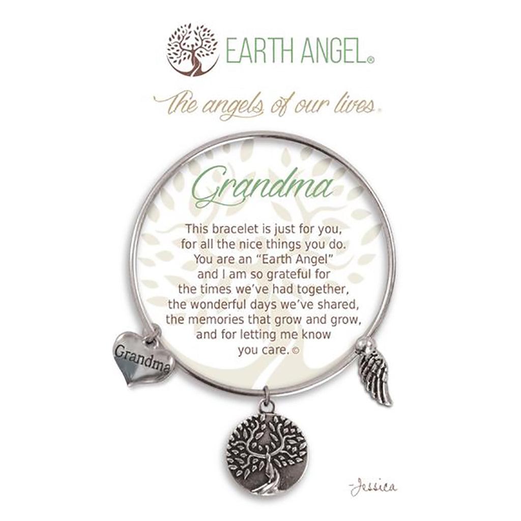 Earth Angel  Grandma Bracelet in Silver