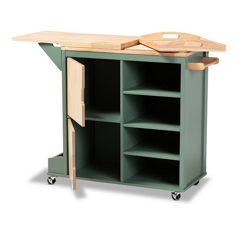 Baxton Studio Dorthy Kitchen Cart