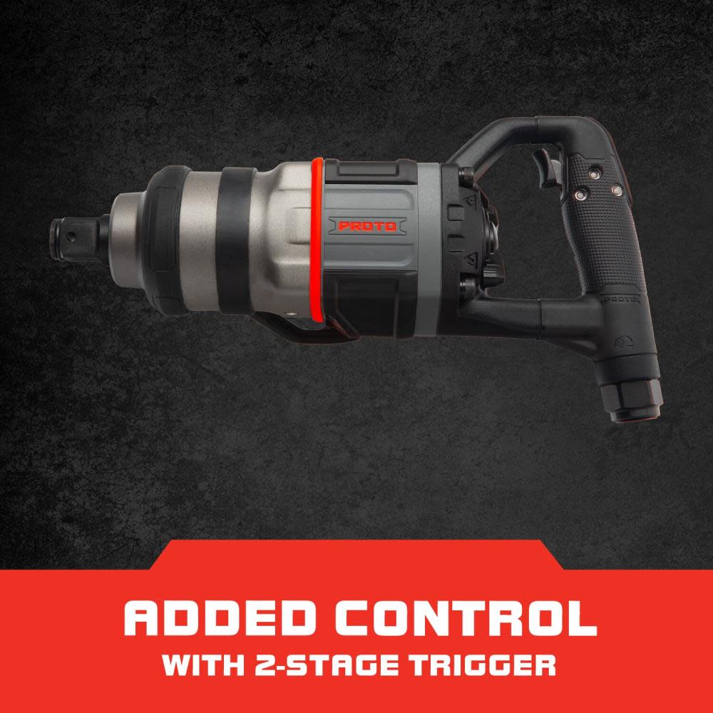 1 In. Drive Inline Air Impact Wrench ;