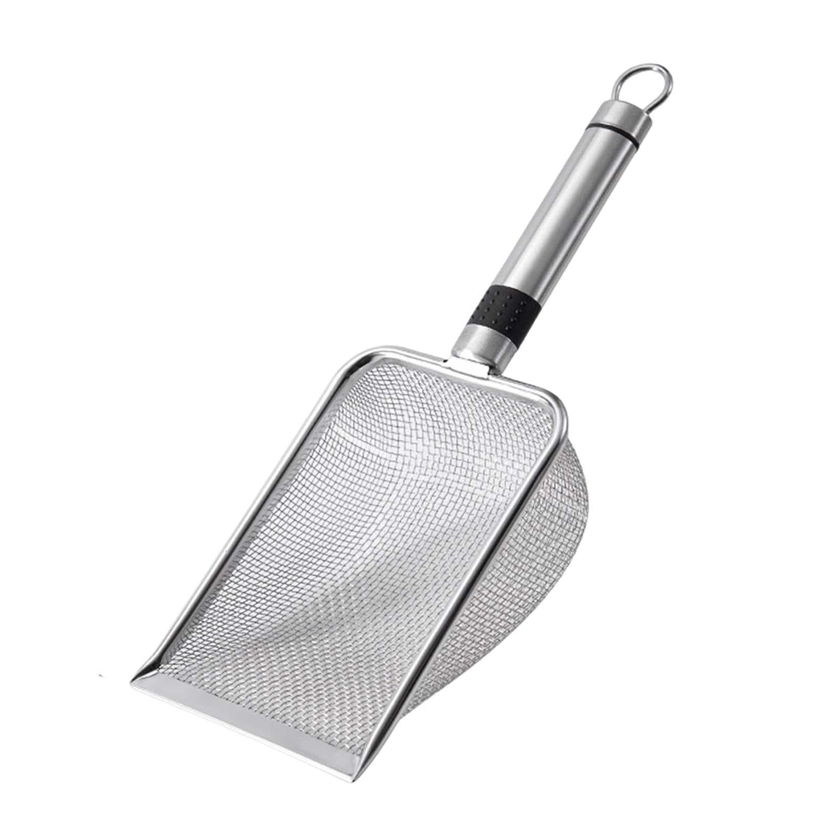 Cat Litter Pet Sifter Shovel Portable with Metal Handle Litter er 4.3mmx4.3mm