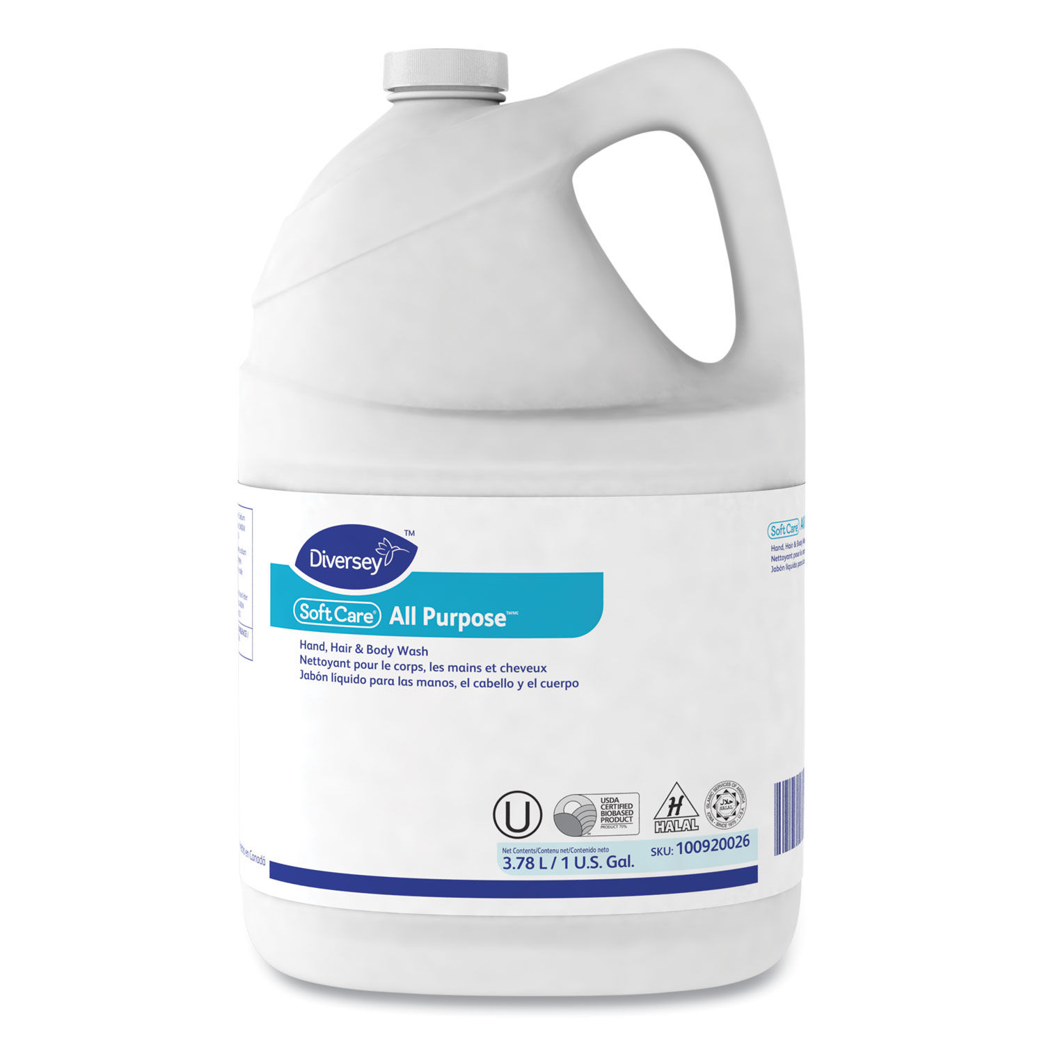 Soft Care All Purpose Liquid by Diverseyandtrade; DVO100920026