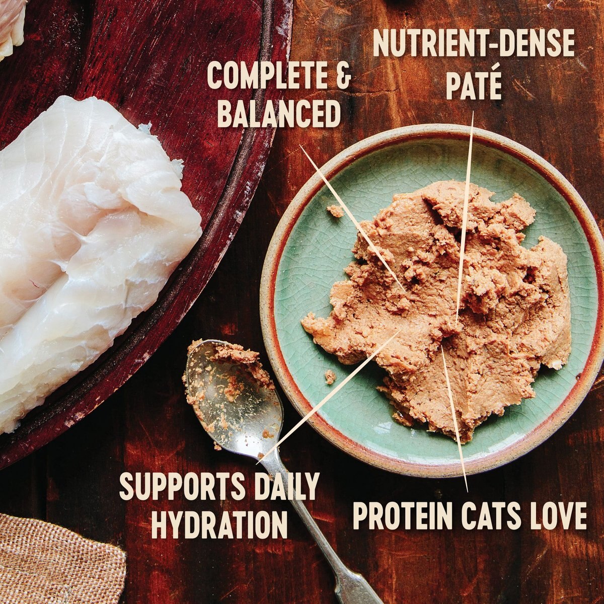 Wellness CORE Natural Grain-Free Whitefish Salmon and Herring Pate Canned Kitten and Cat Food