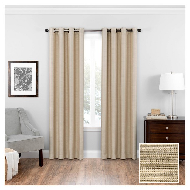 Bryson Thermaweave Blackout Curtain Panel Eclipse