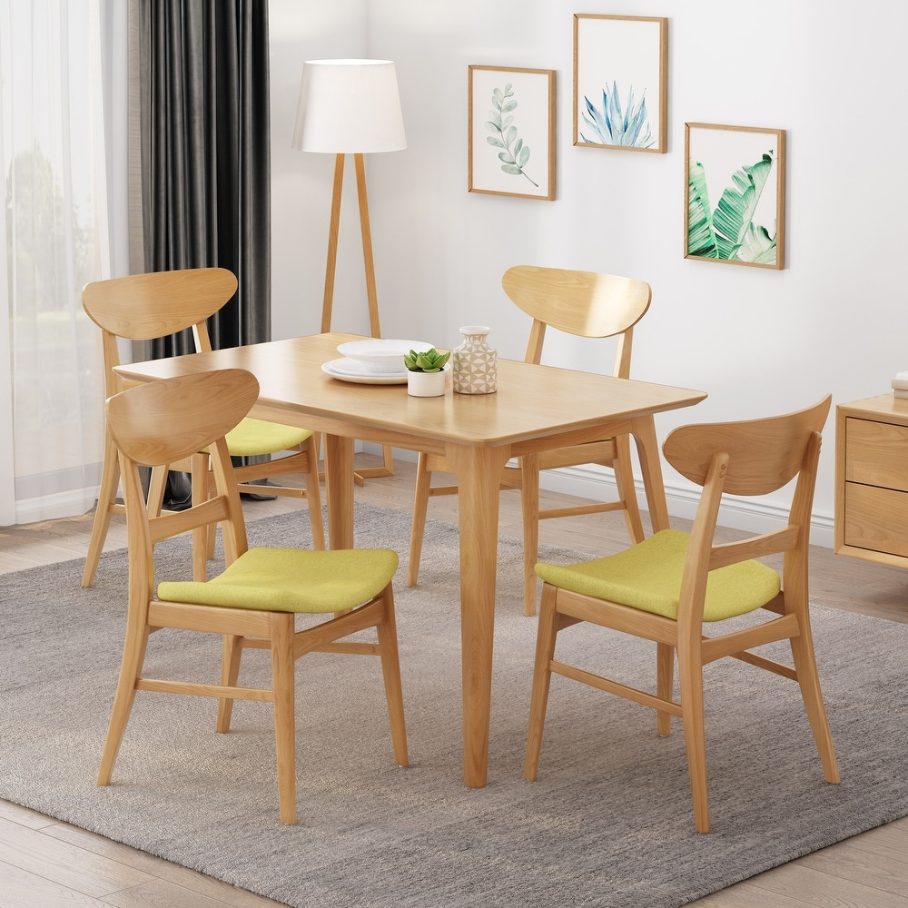 Idalia Mid century Modern Dining Chairs (Set of 4) by Christopher Knight Home