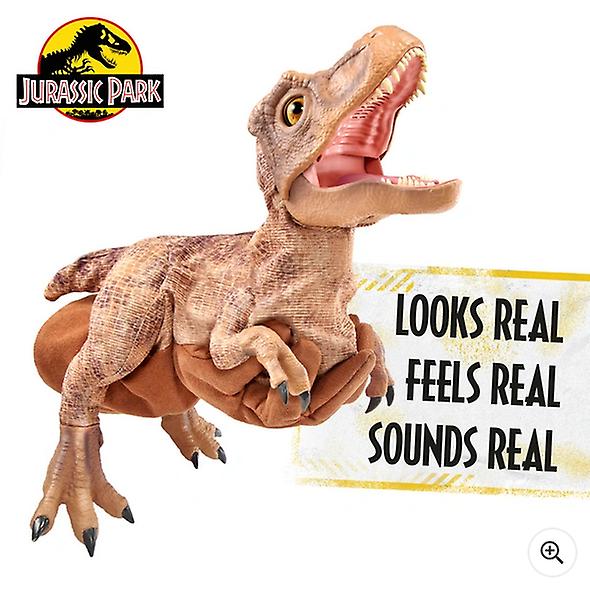 Jurassic park real fx t-rex dinosaur with 35 + actions and sound effects