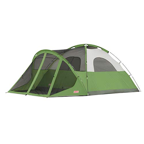 Coleman 6-Person Dome Tent with Screen Room | Evanston Camping Tent with Screened-In Porch