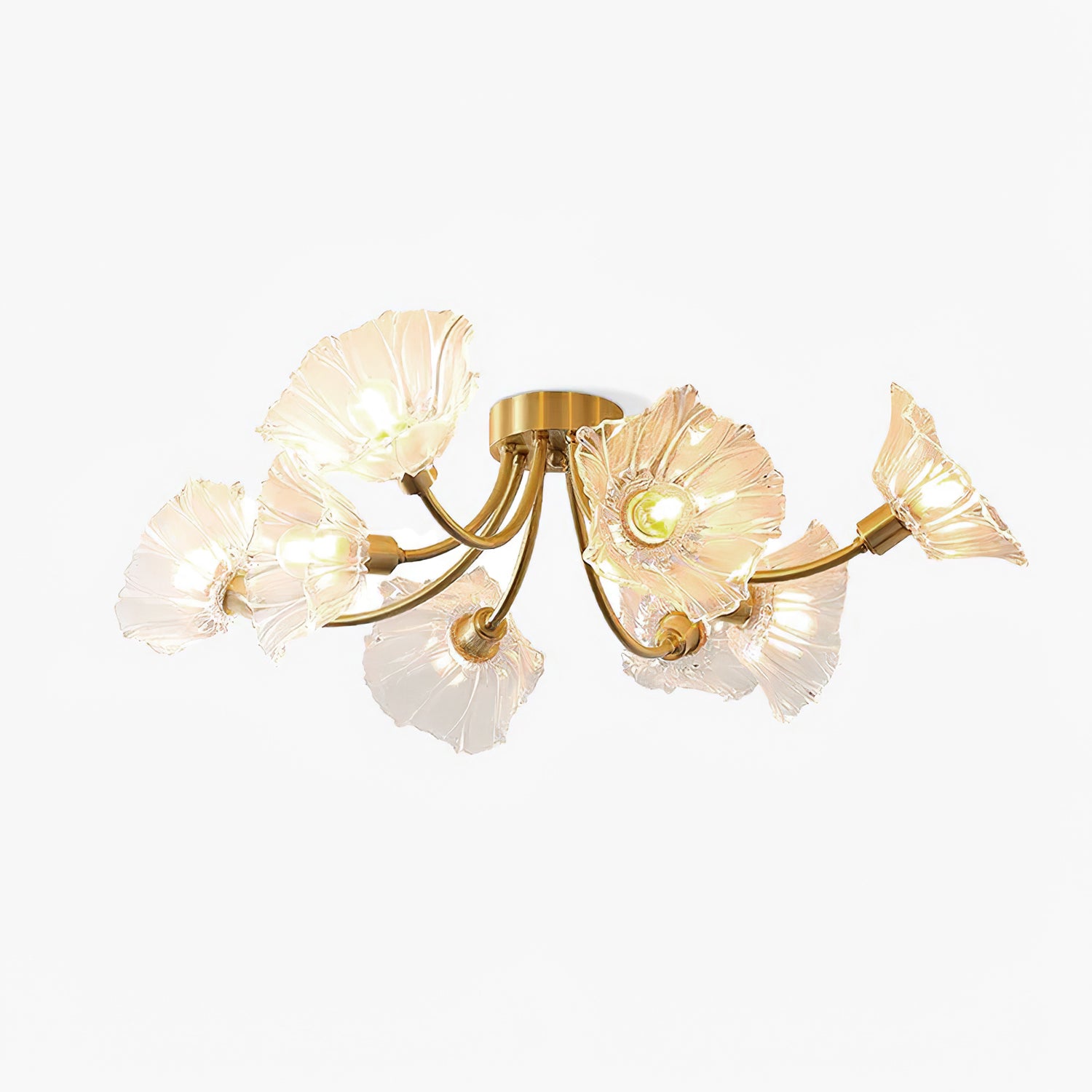 Kalin Flower Glass Ceiling Lamp