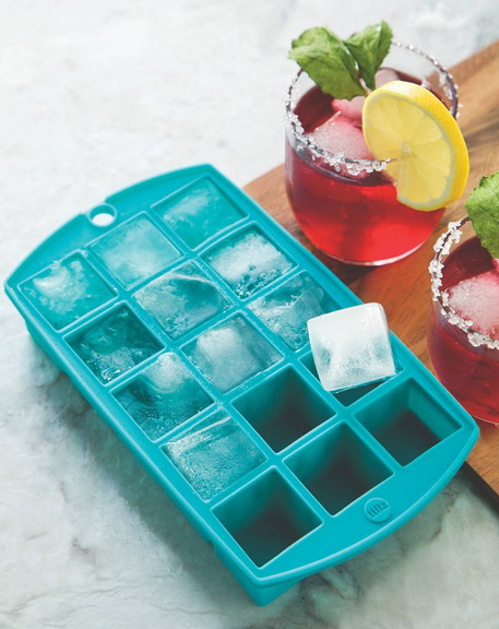 Tulz 37100 Mini Ice Block Tray  Teal