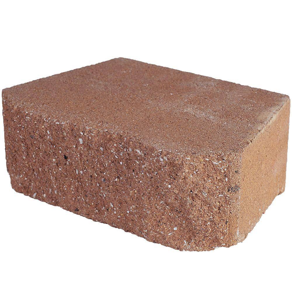 Pavestone 4 in. x 11.75 in. x 6.75 in. San Diego Terra Cotta Concrete Retaining Wall Block (144-Pieces46.6 Sq. Ft.Pallet) 81176