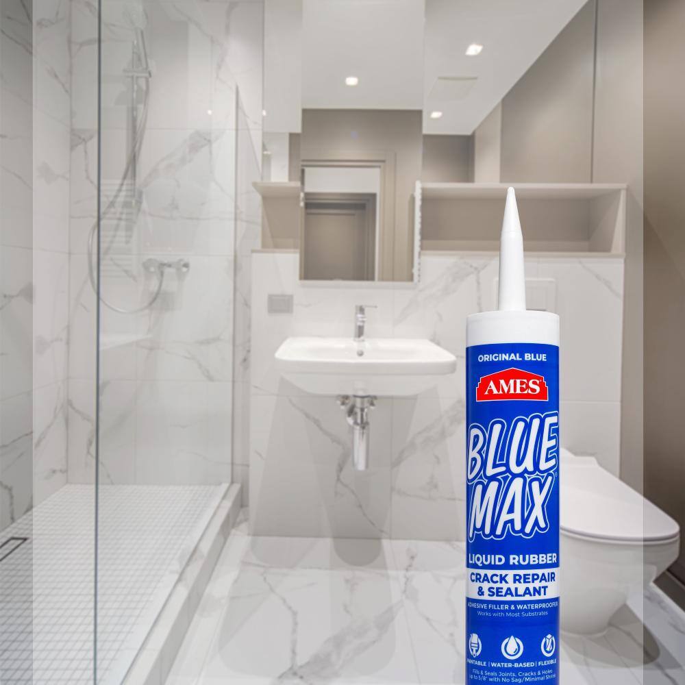 Ames Blue Max 10 oz. Blue All-Purpose Latex Multipurpose Sealant BMX10TUBEBE