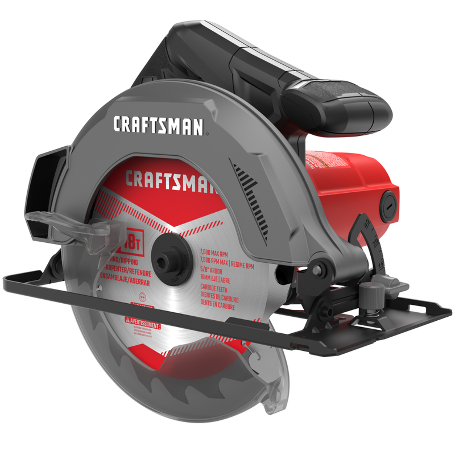 Craftsman 120 V 13 amps 7-1/4 in. Corded Circular Saw