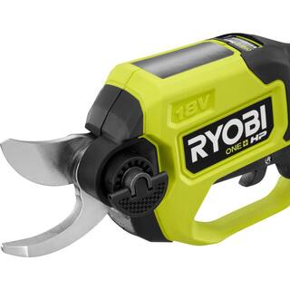 RYOBI ONE+ HP 18V Brushless Cordless Pruner with 2.0 Ah Battery and Charger P2550