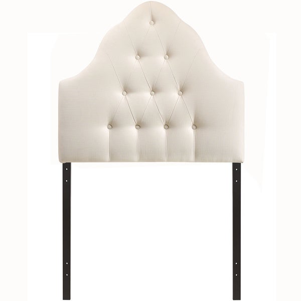 Sovereign Tufted Fabric Twin Headboard - - 9418906