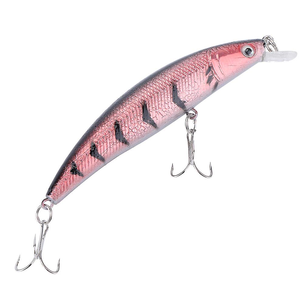 Lifelike Fishing Lure Artificial Fishing Bait With Hooks Accessories(light Pink)