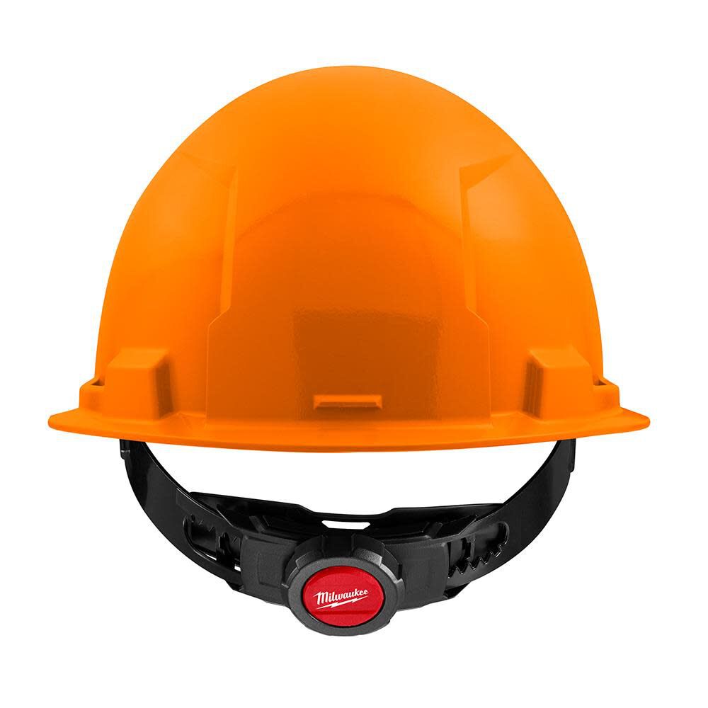 MW Orange Front Brim Hard Hat with 4pt Ratcheting Suspension Type 1 Class E 48-73-1112 from MW