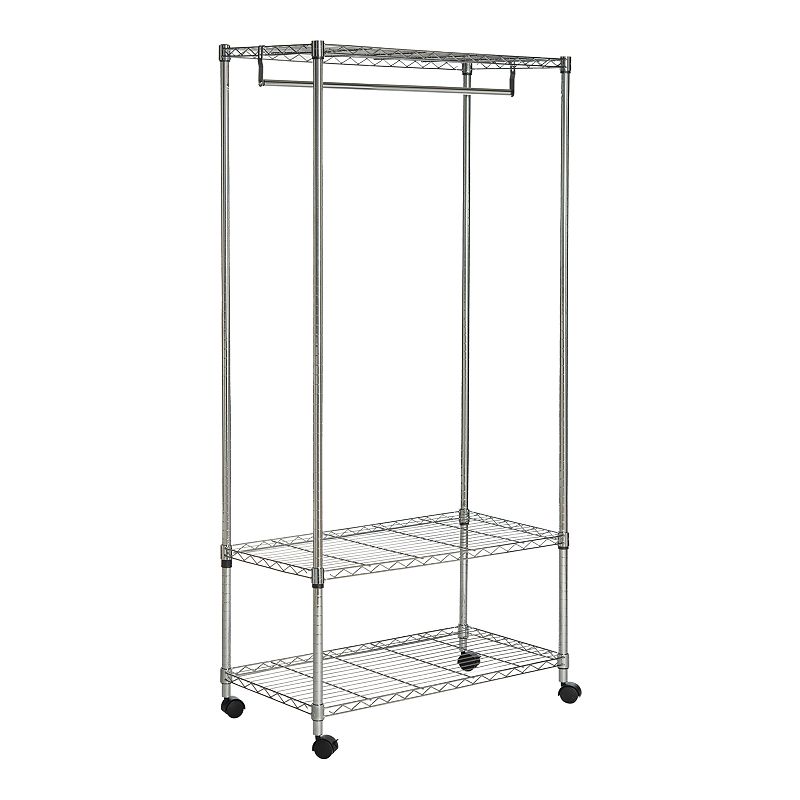 Safavieh Gordon Chrome Wire 3-Tier Garment Rack