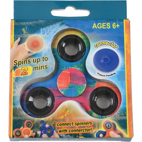 U.S. Toy MX535 Rainbow Brushmark Spinner