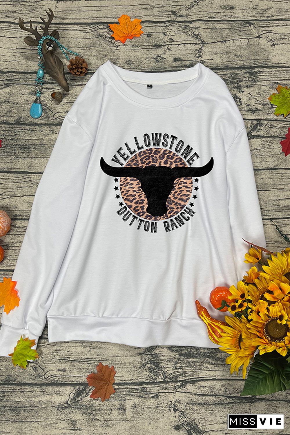 Yellowstone Dutton Ranch Pullover Longsleeve Sweatshirt Wholesale