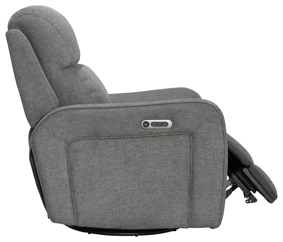 Parker Living Quest Swivel Glider Cordless Recliner Powered by FreeMotion   Transitional   Recliner Chairs   by Parker House  Houzz