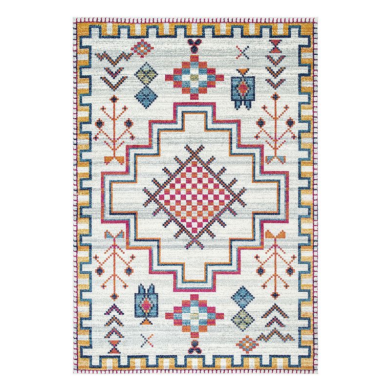 nuLOOM Richelle Tribal Medallion Rug