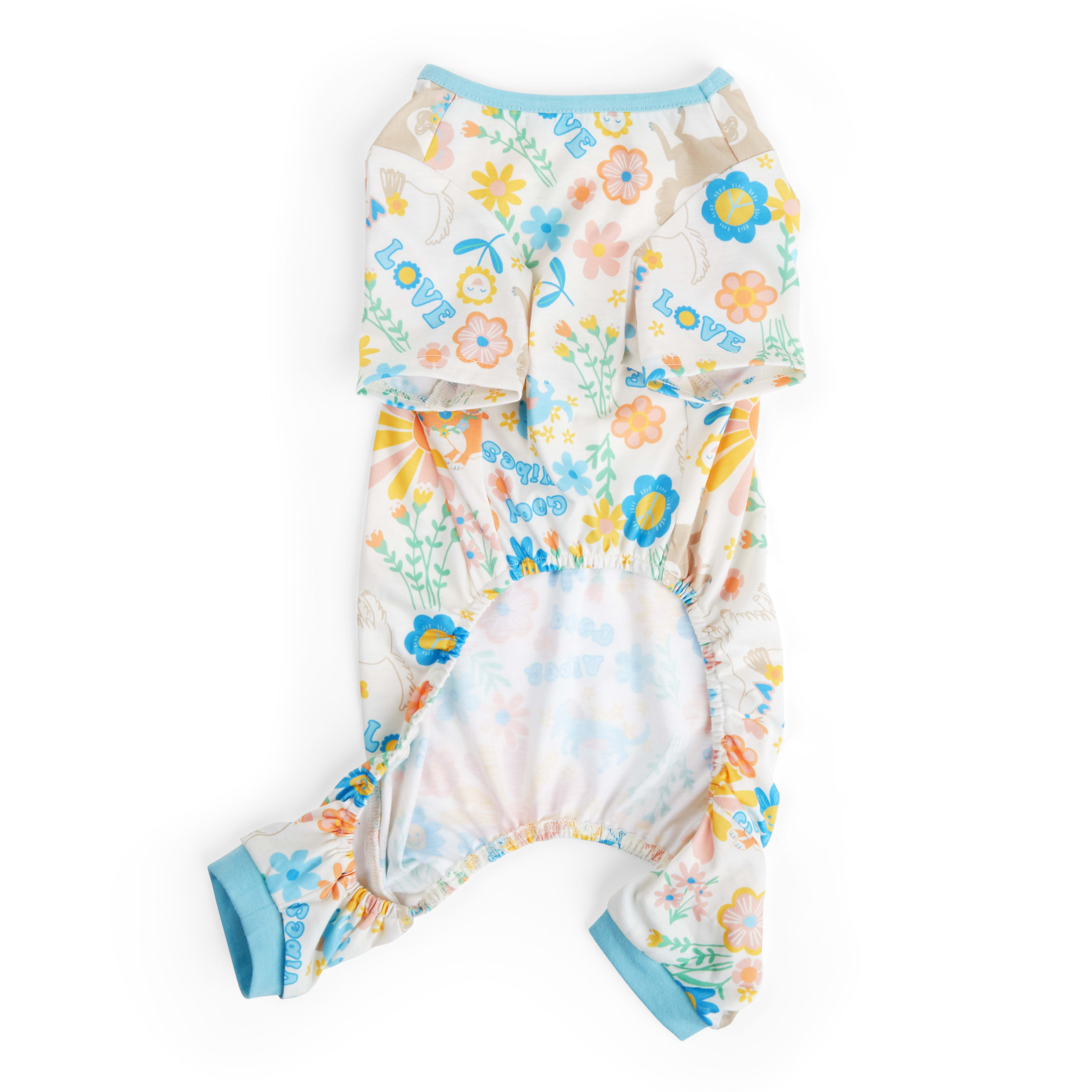 YOULY Hippie Pup Dog Pajamas， X-Small