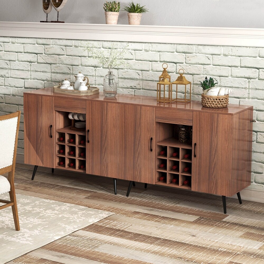 Costway Buffet Sideboard Cabinet Wine Bar Cabinet with Drawer     See Details