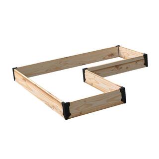Panacea Raised Bed Black Metal Corner Brackets to Build your Own Raised Bed (Set of 4) 89584
