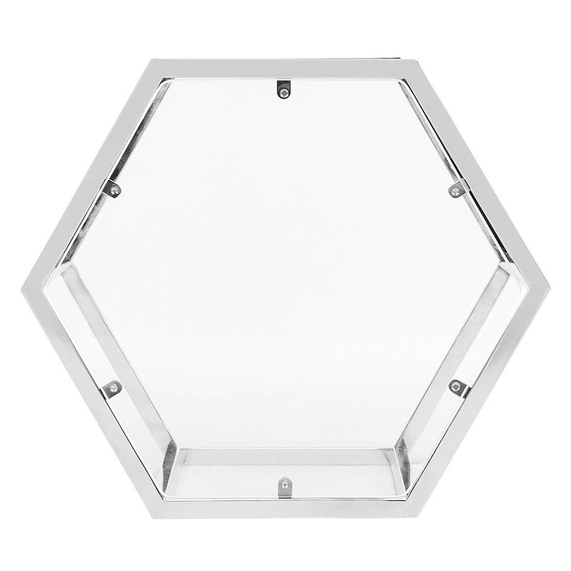 Safavieh Geometric Glass End Table