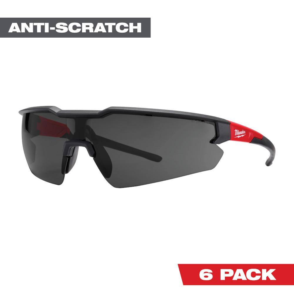 MW Safety Glasses with Tinted Anti-Scratch Lenses (6-Pack) 48-73-2015X6