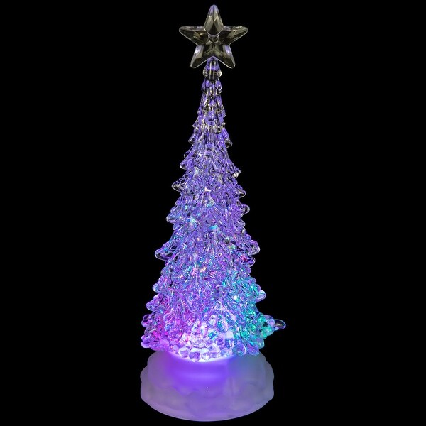 LED Lighted Acrylic Christmas Tree Decoration