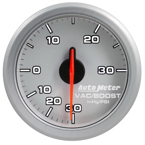 Auto Meter 9159 UL Airdrive Boost/Vac Silver