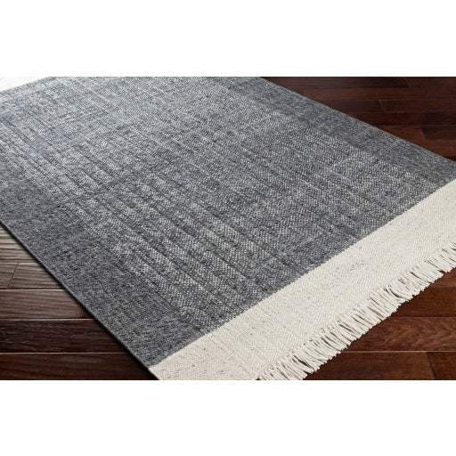 Reliance Fringe Wool Grey Rug