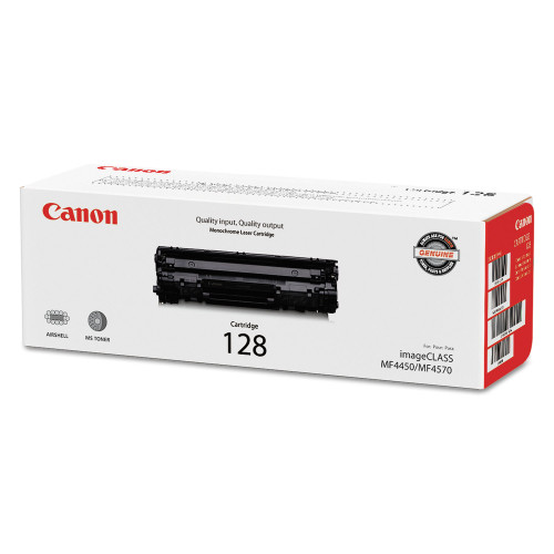 Canon 3500B001 (128) Toner， 2，100 Page-Yield， Black