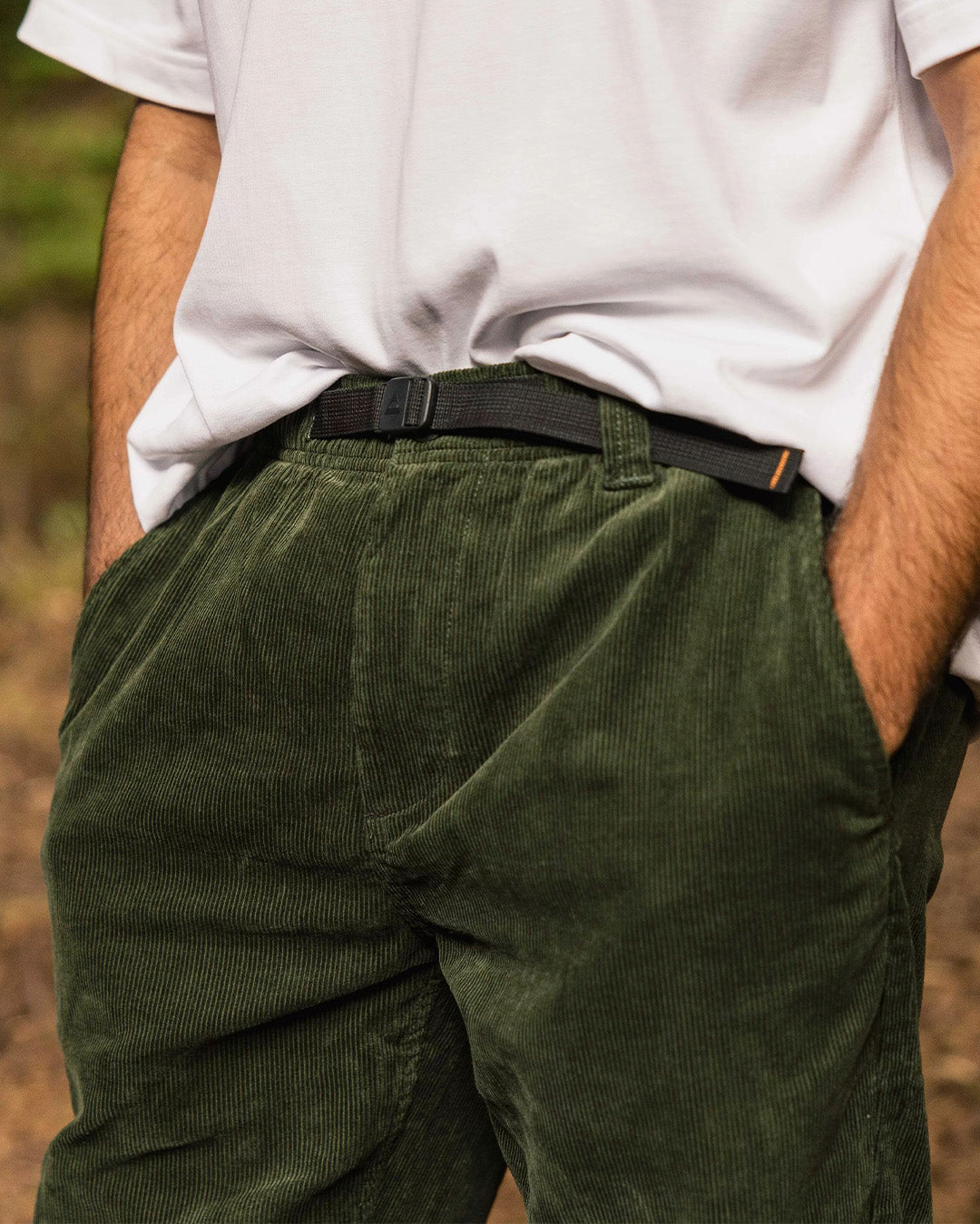 Adventurer Cord Trouser - Fir Tree