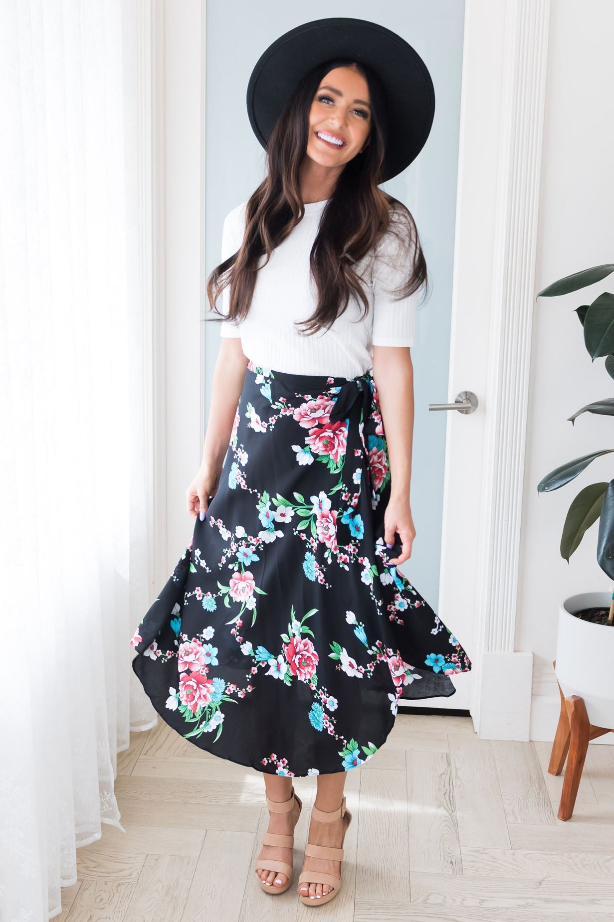 Made For More Modest Wrap Skirt