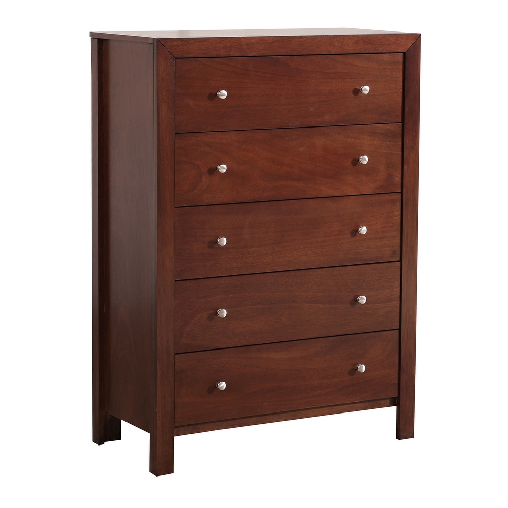 Burlington 5 Drawer Chest of Drawers (34 in L. X 17 in W. X 48 in H)