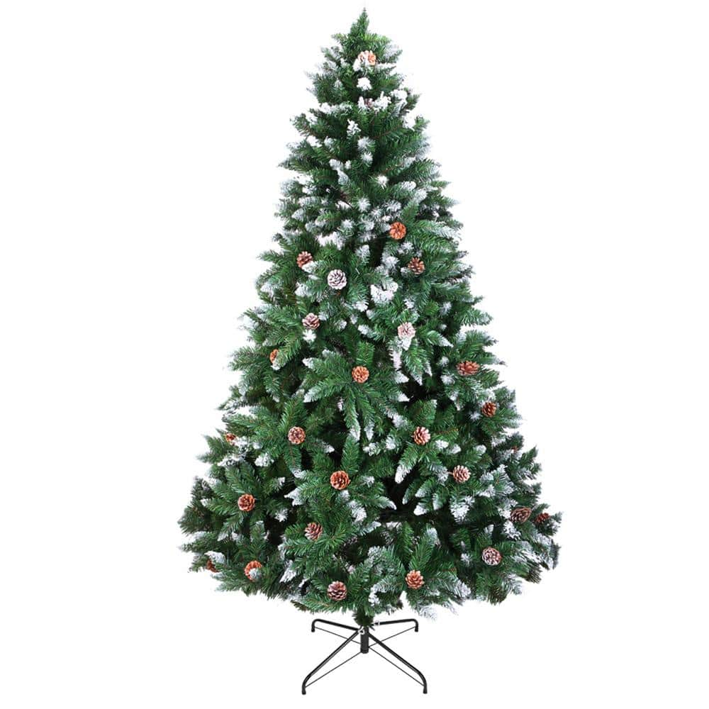 6 ft. Green Unlit Regular Artificial Christmas Tree PF-91990025