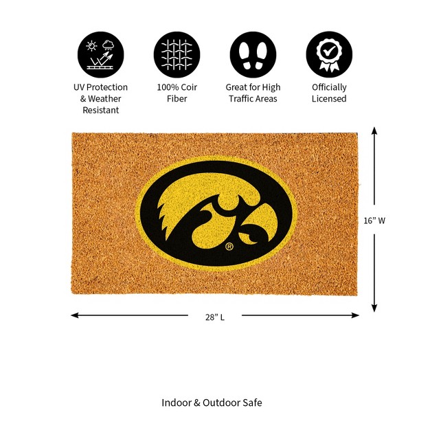 Coir Mat 16 quot x28 quot University Of Iowa