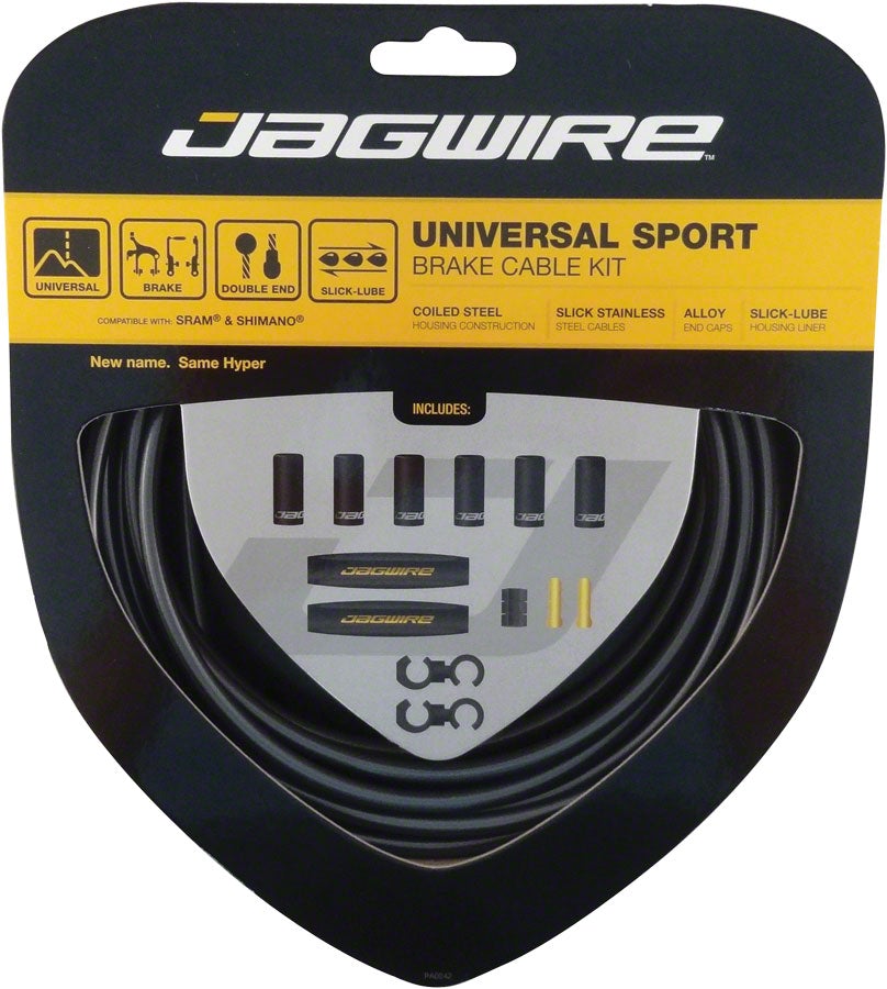 Jagwire Universal Sport Brake Cable Kit - Ice Gray