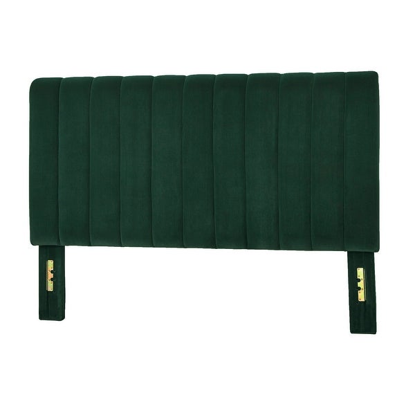 Lifestorey Teagan Queen Channel Upholstered Headboard - - 28893753