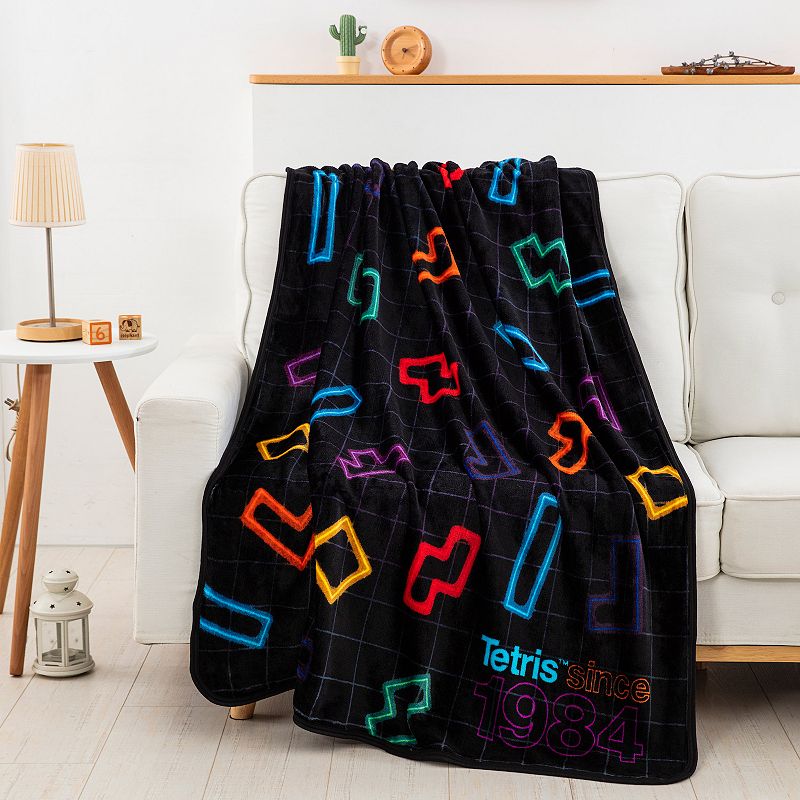 Tetris Since 1984 Silk Touch Throw