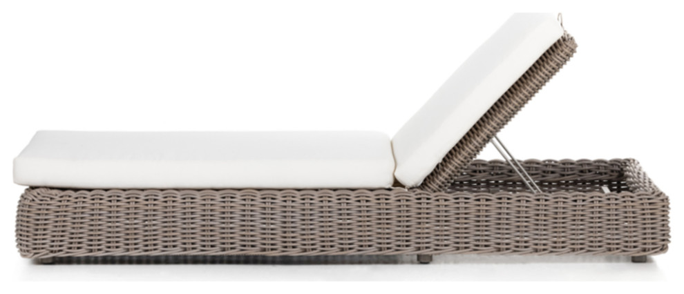 Catello Outdoor Chaise   Tropical   Outdoor Chaise Lounges   by Marco Polo Imports  Houzz