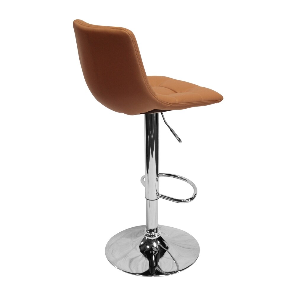 Best Master Furniture Adjustable Swivel Modern Bar Stools (Set of 2)