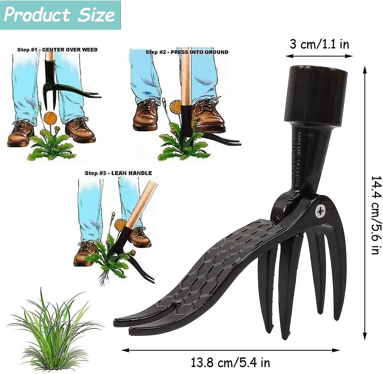 En Weeder Tools，ening Weed Puller Tool，with 4 S，dandel Weed Puller