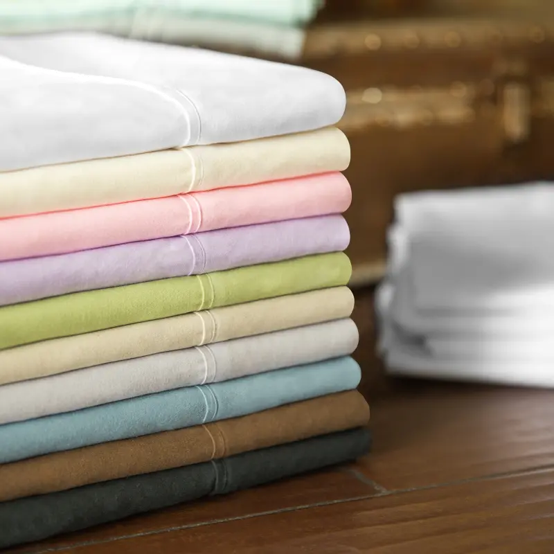 White Microfiber Full Size Sheet Set