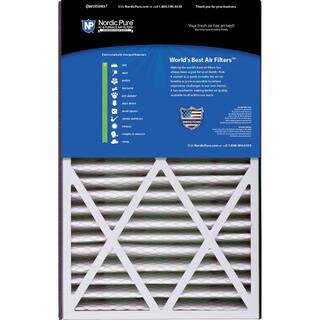 Nordic Pure 16 in. x 25 in. x 3 in. Air Bear Cub Replacement MERV 13 Air Filter (3-Pack) 16x25x3ABM13-3