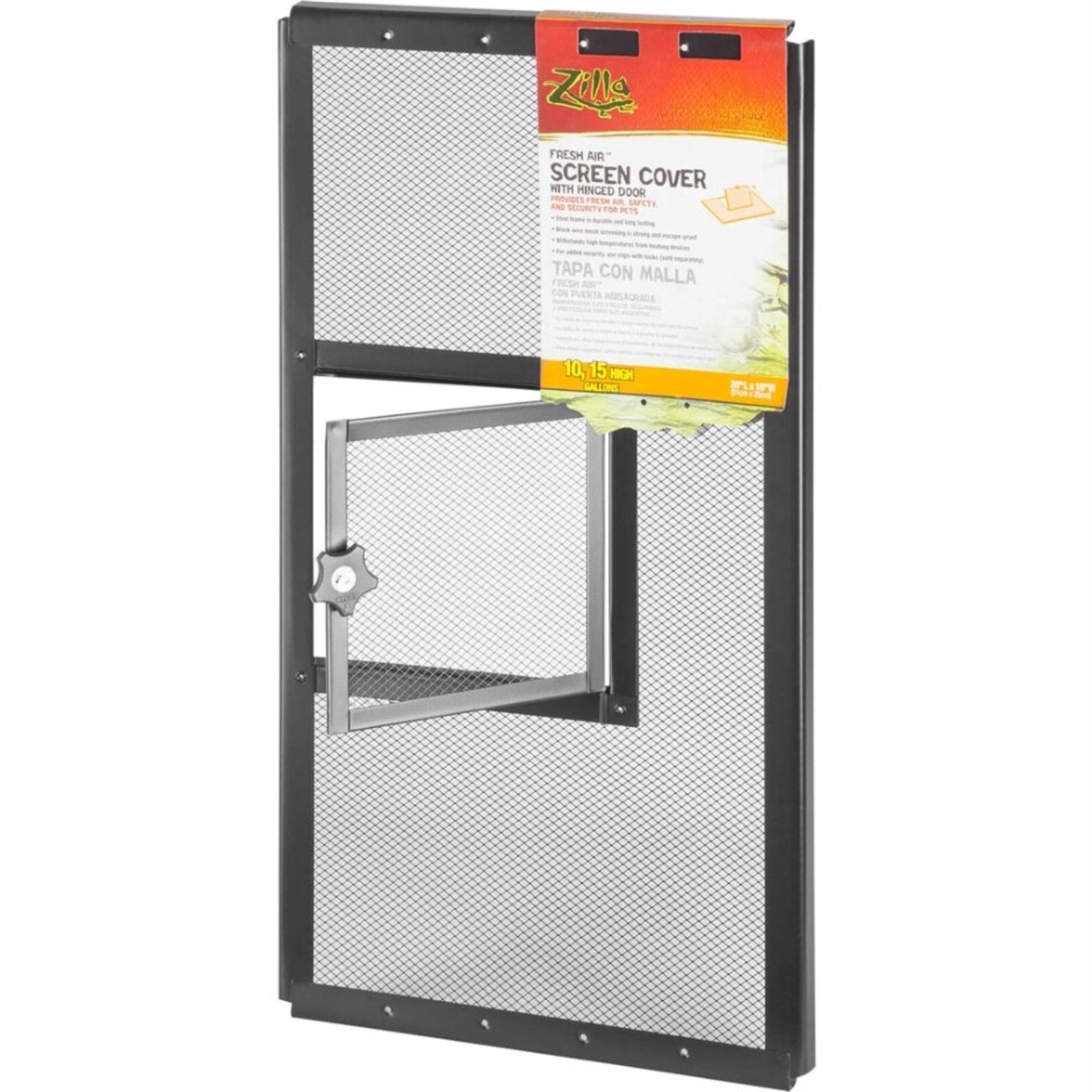 METAL SCREEN COVER WITH DOOR， (Pack of 1)