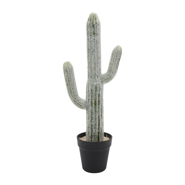 Potted Artificial Saguaro Cactus